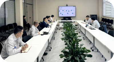 董事长、总经理应思斌赴江苏公司调研兴福电子与九州酷游二期项目推进情况